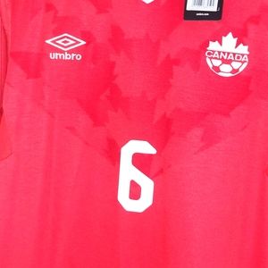 Pipette signed Canada Soccer Jersey